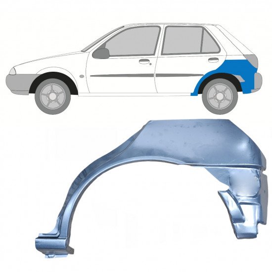 Reparație aripă spate pentru Ford Fiesta 1995-1999 / Stânga 11022