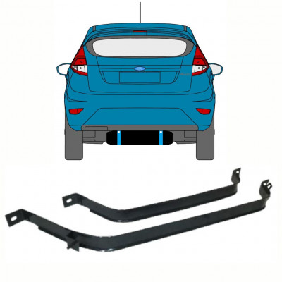 Cleme rezervor combustibil pentru Ford Fiesta 2008-2017 10598