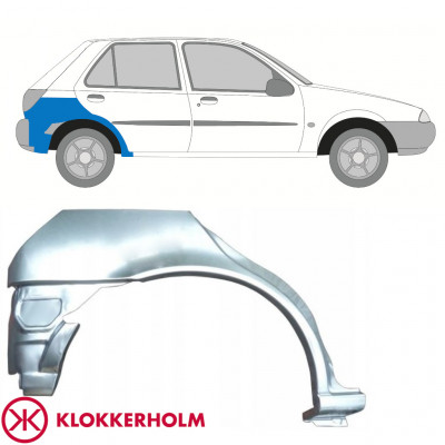 FORD FIESTA 1995-1999 5 UŞĂ SEGMENT REPARAȚIE ARIPĂ SPATE / DREAPTA