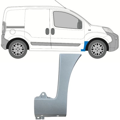 Panou de reparație aripă față pentru Peugeot Bipper 2007-2017 / Dreapta 16944