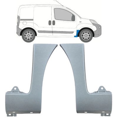 Panou de reparație aripă față pentru Peugeot Bipper 2007-2017 / Stânga+Dreapta 16946