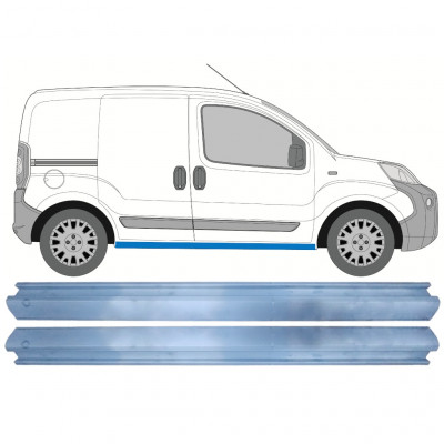 Reparație prag pentru Fiat Fiorino 2007- / Stânga+Dreapta / Set 10488