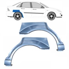 Reparație aripă spate pentru Ford Focus 1998-2004 / Stânga+Dreapta / SEDAN / Set 6562
