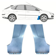 Panou de reparație aripă față pentru Ford Focus 2004-2010 / Stânga+Dreapta / Set 9857