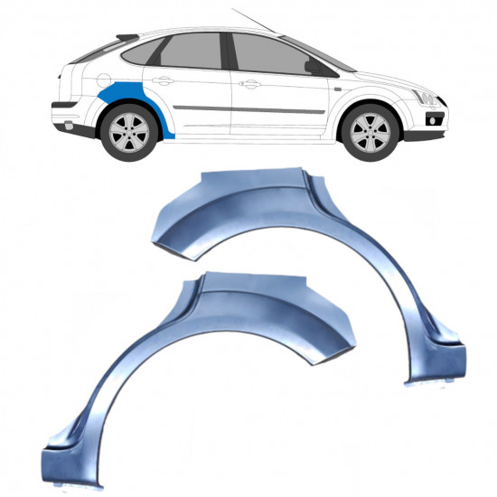 Reparație aripă spate pentru Ford Focus 2004-2011 / Stânga+Dreapta / Set 9425