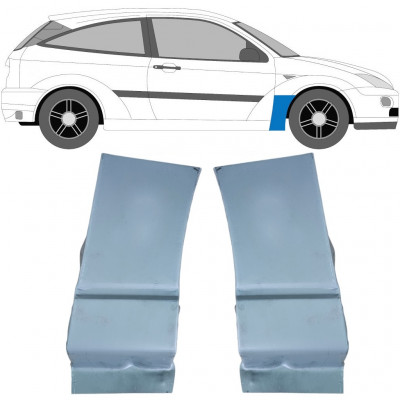 Panou de reparație aripă față pentru Ford Focus 1998-2007 / Stânga+Dreapta / Set 9615