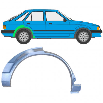 FORD ESCORT 1980-1986 5 UŞĂ ARIPA SPATE PANOU DE REPARATII / DREAPTA