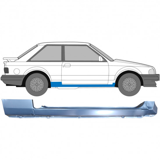 Prag complet pentru Ford Escort 1980-1986 / Dreapta 6612