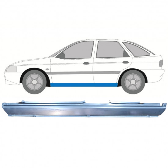 Prag complet pentru Ford Escort 1995-2000 / Stânga 8989