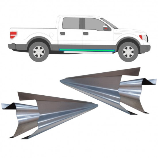 Reparație prag interior + exterior pentru Ford F-150 2008-2014 / Set 11755
