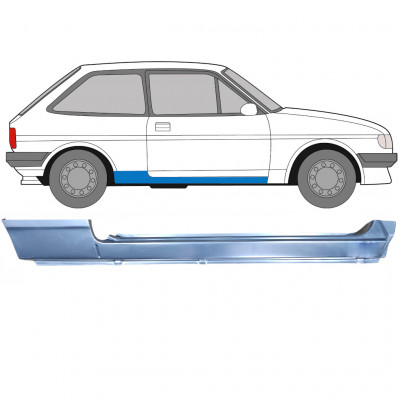 FORD FIESTA 1983-1989 3 UŞĂ DEPLIN REPARATIE PRAG INTERIOR / DREAPTA