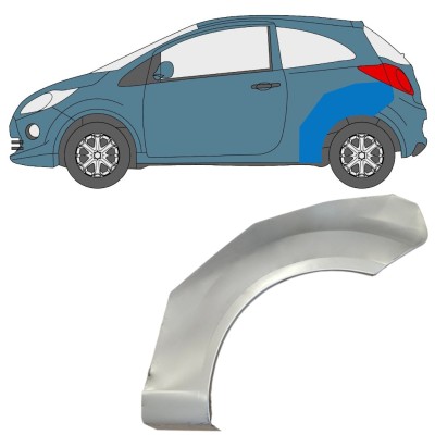 Reparație aripă spate pentru Ford Ka 2008-2016 / Stânga 15064
