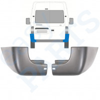 Colț bară spate pentru Ford Transit 2006-2013 / Stânga+Dreapta / Set 9729