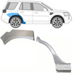 Reparație aripă spate pentru Land Rover Freelander 2006-2016 / Dreapta / Set 8965