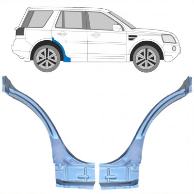 Reparație aripă spate pentru Land Rover Freelander 2006-2015 / Stânga+Dreapta / Set 10659