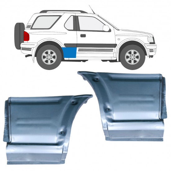 Reparație aripă spate pentru Opel Frontera B 1999-2002 / Stânga / Dreapta / Stânga+Dreapta / Set 12833