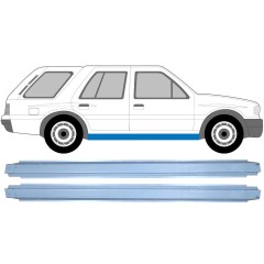 Reparație prag pentru Opel Frontera A 1991-1999 / Stânga = Dreapta (simetric) / Set 9549