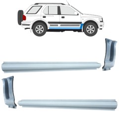 Reparație prag + aripă față pentru Opel Frontera B 1999-2002 / Set 11160