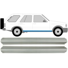 Reparație prag pentru Opel Frontera B 1999-2002 / Stânga = Dreapta (simetric) / Set 10476