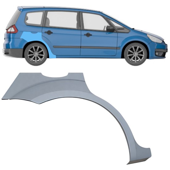 Reparație aripă spate pentru Ford Galaxy 2006-2015 / Dreapta 16922