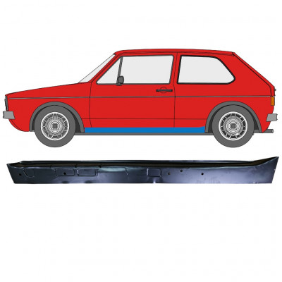 VW GOLF 1 1974- REPARATIE PRAG INTERIOR / STÂNGA