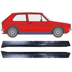 Reparație prag interior pentru Volkswagen Golf 1 1974-1985 / Stânga+Dreapta / Set 10909