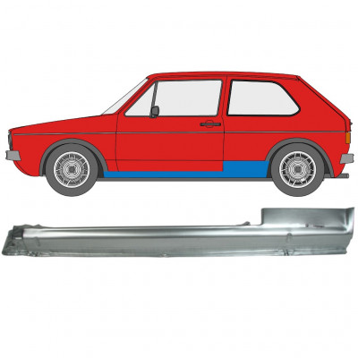VW GOLF 1 1974- 3 UŞĂ REPARATIE PRAG INTERIOR / STÂNGA