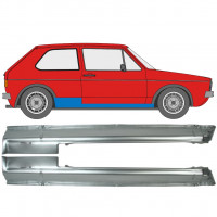 Reparație prag pentru VW Golf 1 1974- / Stânga+Dreapta / Set 9859