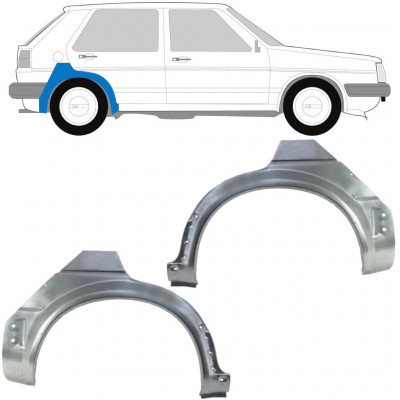 VW GOLF 2 1982- 5 UŞĂ SEGMENT REPARAȚIE ARIPĂ SPATE / A STABILIT