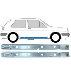 Reparație prag interior pentru Volkswagen Golf 2 1982-1992 / Stânga+Dreapta / Set 11027
