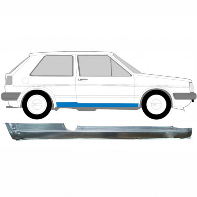 VW GOLF 2 1982- 3 UŞĂ REPARATIE PRAG INTERIOR / DREAPTA