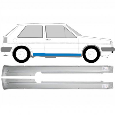VW GOLF 2 1982- 3 UŞĂ REPARATIE PRAG INTERIOR / A STABILIT