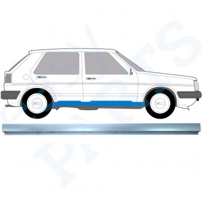 VW GOLF 2 1982- 5 UŞĂ REPARATIE PRAG INTERIOR / DREAPTA