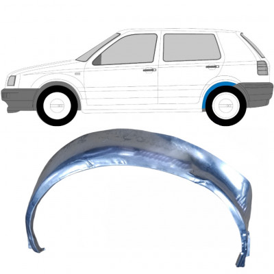 Reparație aripă interioară spate pentru VW Golf 3 1991-1998 / Stânga 8899