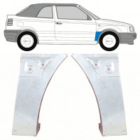 Panou de reparație aripă față pentru VW Golf 3 1993-1998 / Stânga+Dreapta / CABRIO / Set 10199