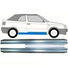 Reparație prag pentru Volkswagen Golf 3 1991-1998 / Stânga+Dreapta / CABRIO / Set 10374