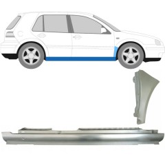 Prag complet + reparație aripă față pentru Volkswagen Golf 4 1997-2006 / Dreapta / Set 8727