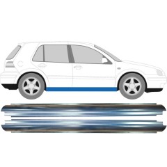 Reparație prag pentru Volkswagen Golf 4 1997-2006 / Stânga = Dreapta (simetric) / Set 10546