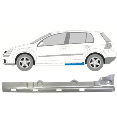 Reparație prag interior pentru Volkswagen Golf 5 2003-2009 / Stânga 7086