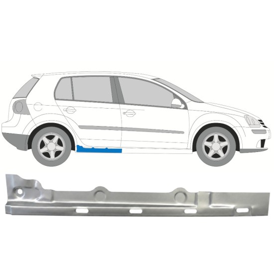Reparație prag interior pentru Volkswagen Golf 5 2003-2009 / Dreapta 7085