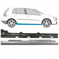 Reparație prag interior + exterior pentru VW Golf 5 2003-2009 / Dreapta / Set 11138