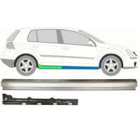 Reparație prag interior + exterior pentru Volkswagen Golf 5 2003-2009 / Dreapta / Set 11708