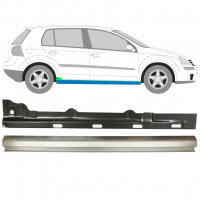 Reparație prag interior + exterior pentru VW Golf 5 2003-2009 / Dreapta / Set 11708