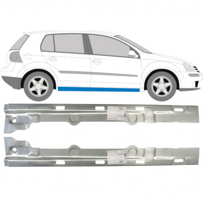 Reparație prag interior pentru VW Golf 5 2003-2009 / Stânga+Dreapta / Set 9643