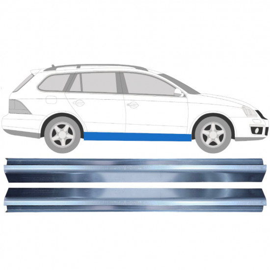 VW GOLF 5 COMBI / VW JETTA PANOU DE REPARARE PRAG / DREAPTA + STÂNGA / A STABILIT