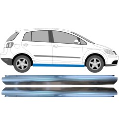 Reparație prag pentru Volkswagen Golf Plus 2005-2013 / Stânga = Dreapta (simetric) / Set 10484