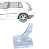 Reparație cap prag pentru Volkswagen Golf 5 2003-2009 / Stânga 16113