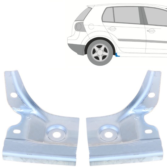 Reparație cap prag pentru Volkswagen Golf 5 2003-2009 / Stânga+Dreapta / Set 16114