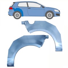 Reparație aripă spate pentru Volkswagen Golf 6 2008-2013 / Stânga+Dreapta / Set 10071