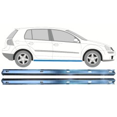 Reparație prag interior pentru Volkswagen Golf 5 2003-2009 / Stânga+Dreapta / Set 11125
